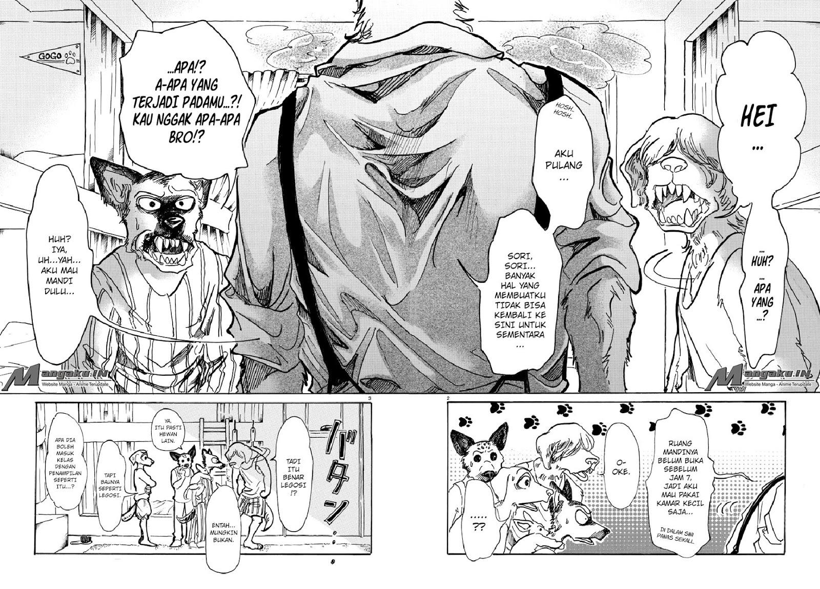 Beastars Chapter 62 Gambar 4