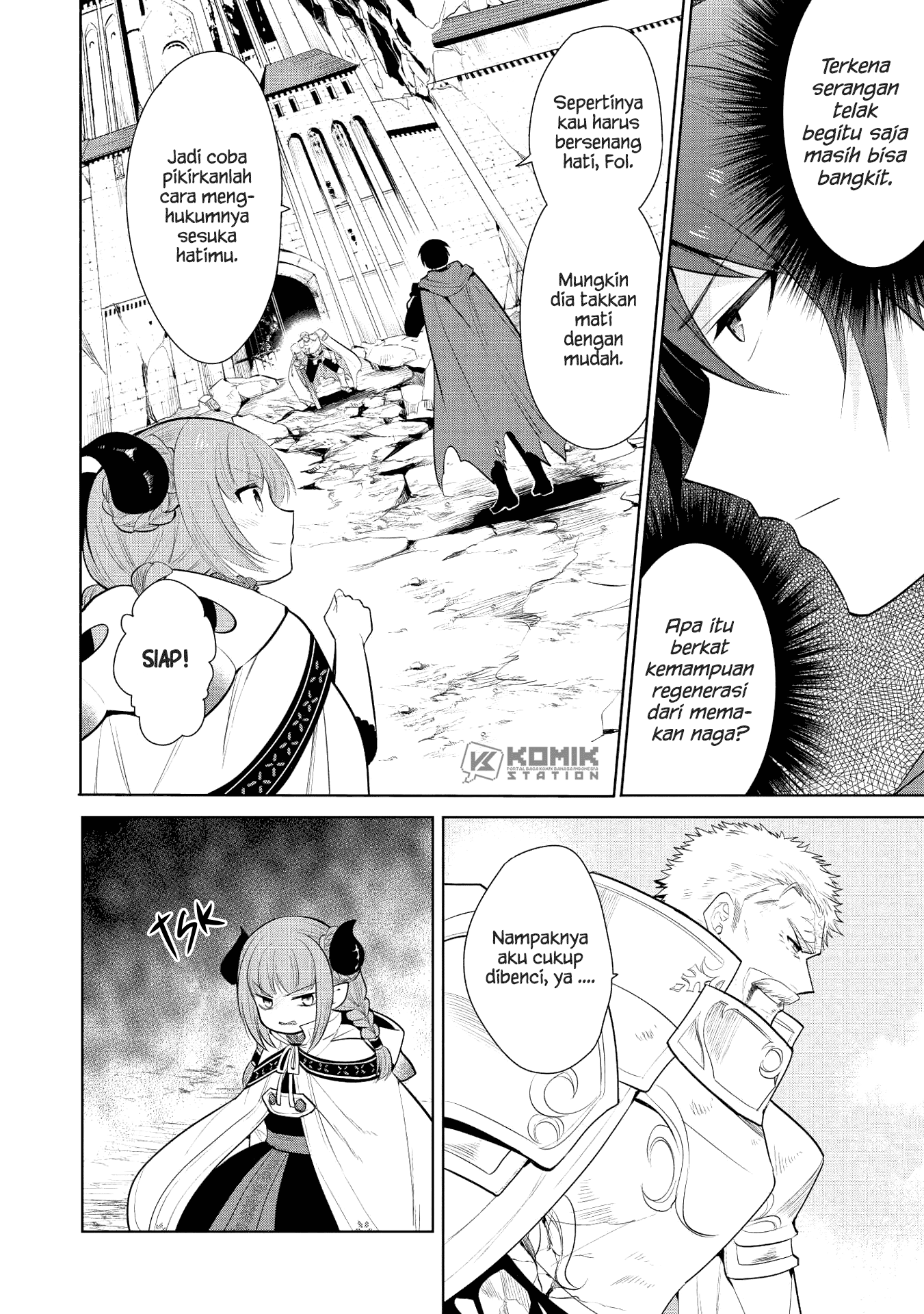 Maou no Ore ga Dorei Elf wo Yome ni Shitanda ga, Dou Medereba Ii? Chapter 22 Gambar 4