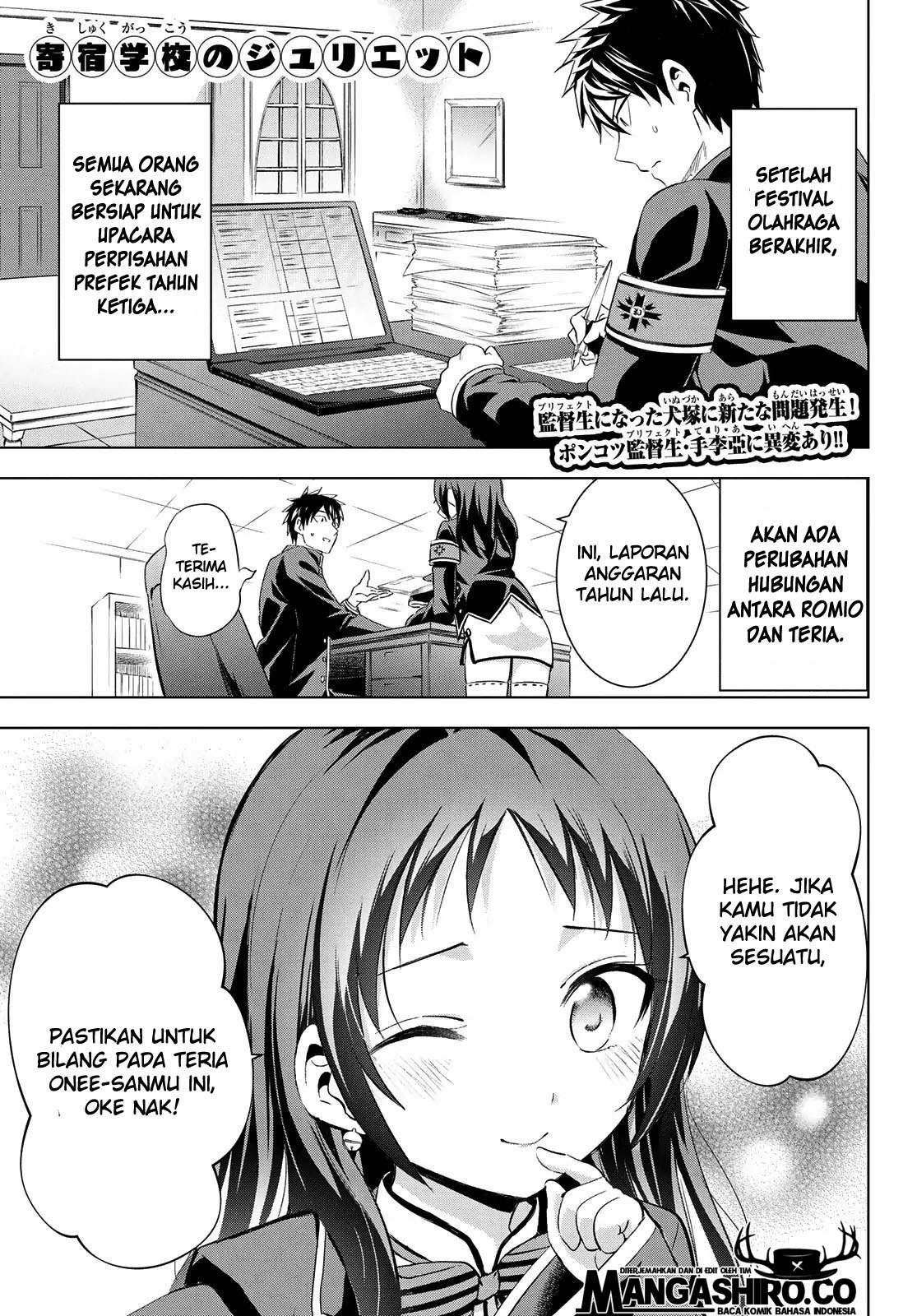 Baca  Kishuku Gakkou no Juliet Chapter 97 Gambar 2