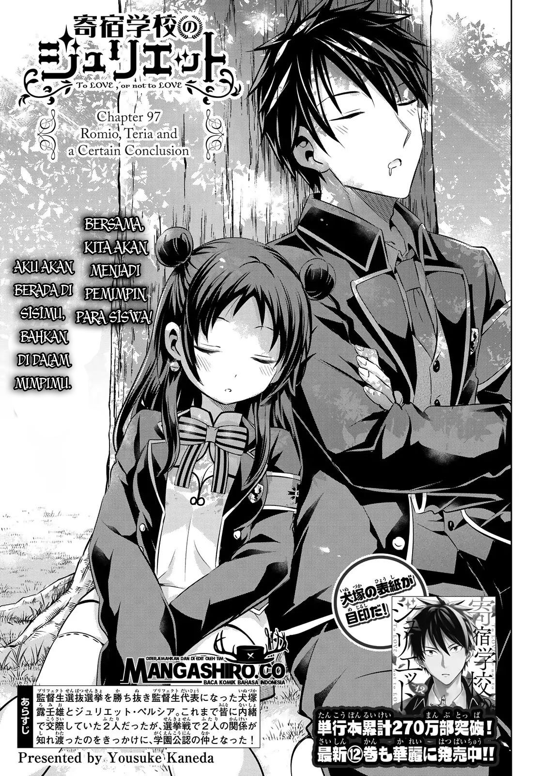 Kishuku Gakkou no Juliet Chapter 97 Gambar 5