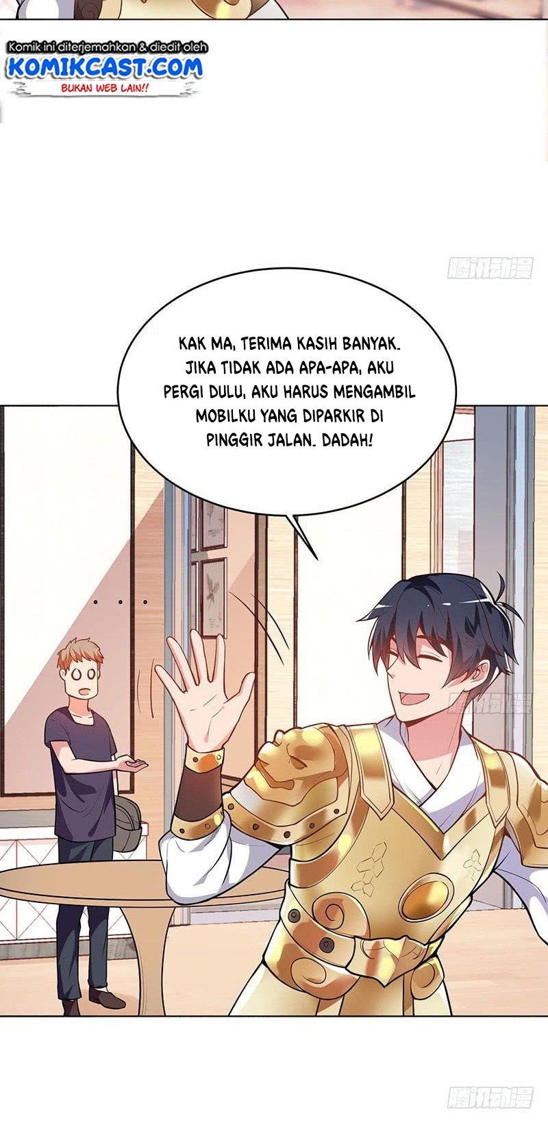 Carrying The Goddess Along Chapter 10 Gambar 11