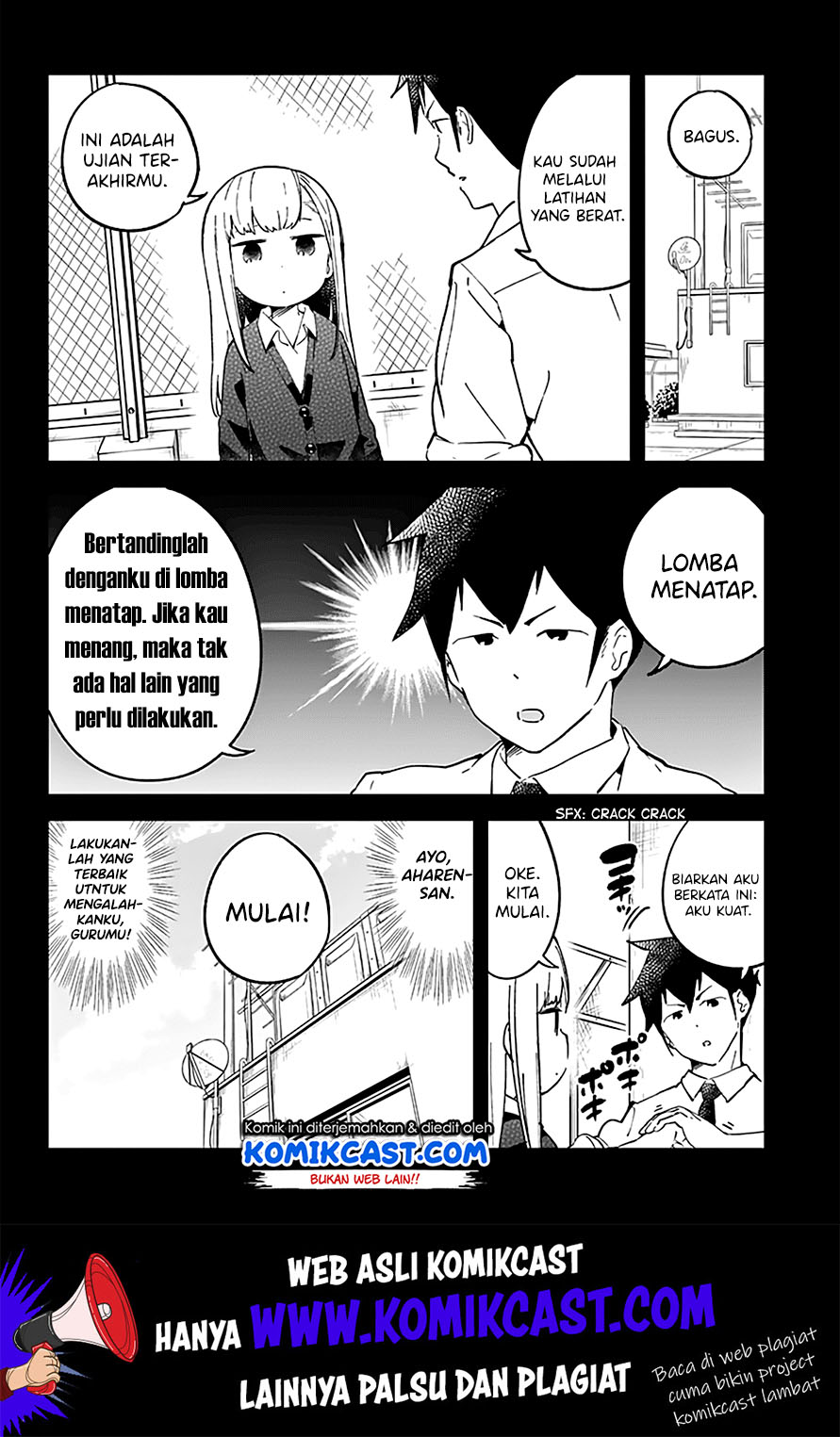 Aharen-san wa Hakarenai Chapter 23 Gambar 14