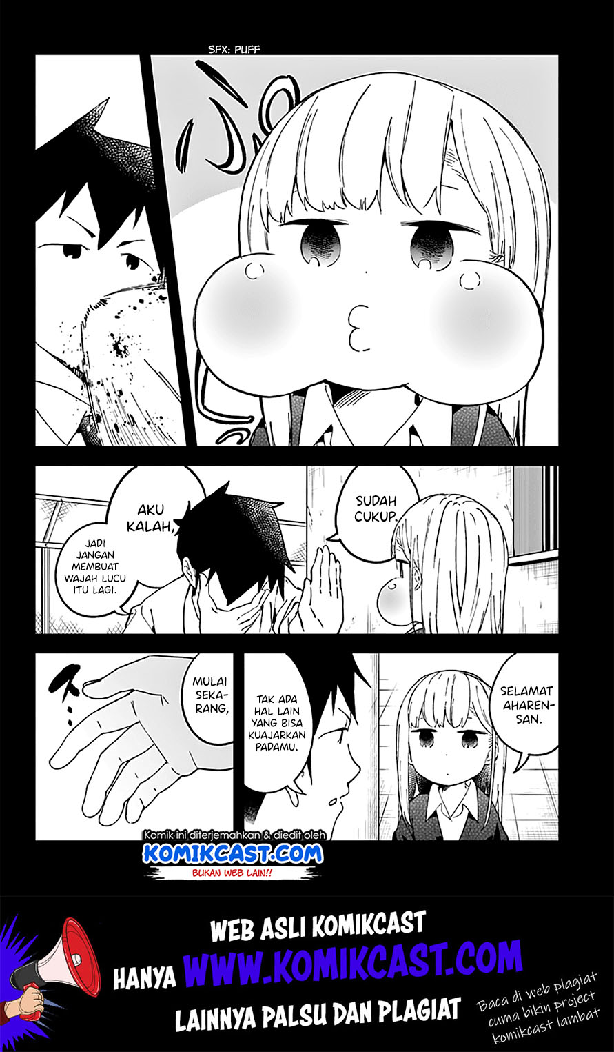 Aharen-san wa Hakarenai Chapter 23 Gambar 16