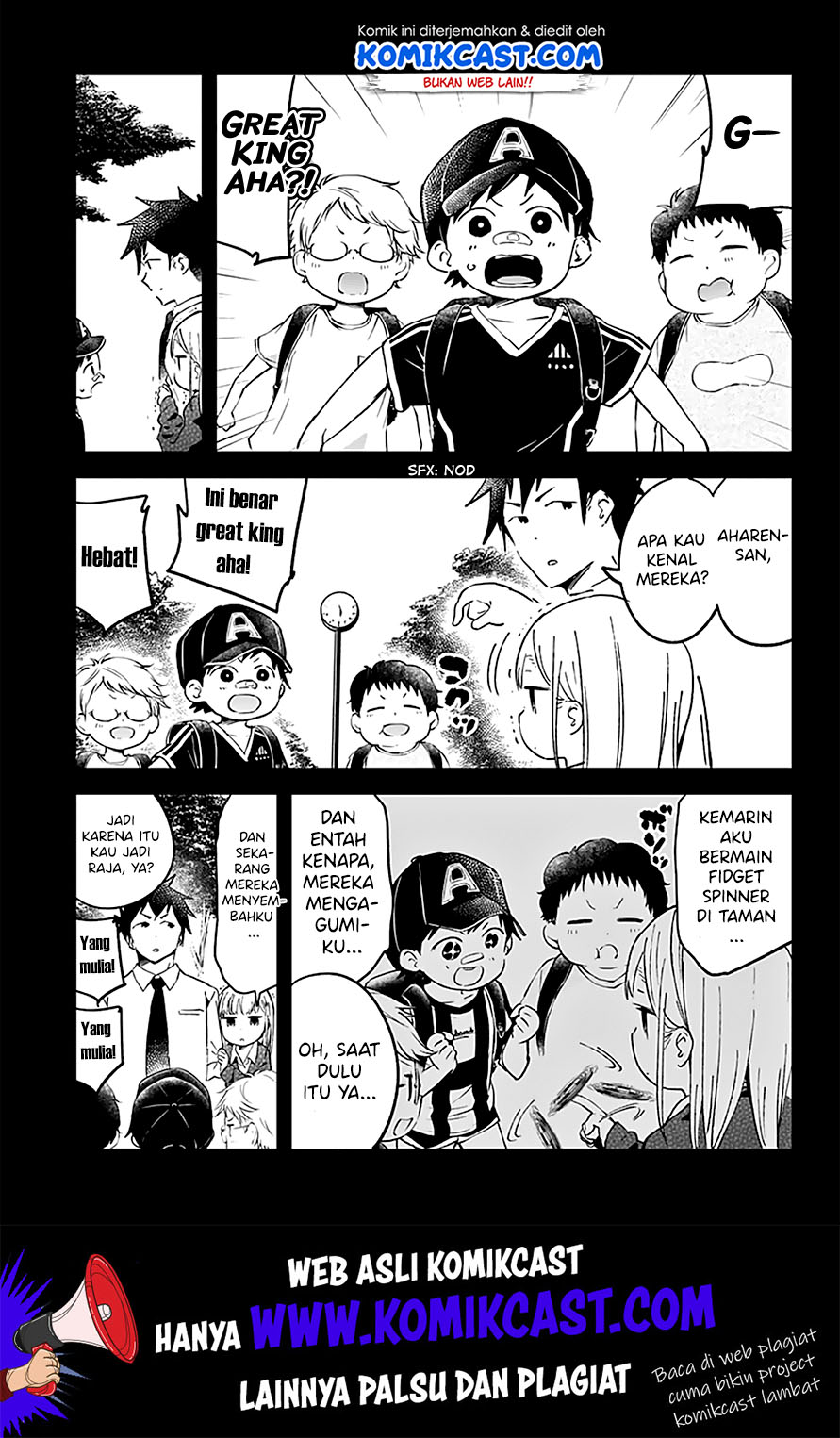 Aharen-san wa Hakarenai Chapter 22 Gambar 5