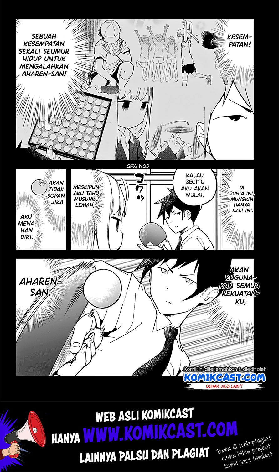 Aharen-san wa Hakarenai Chapter 21 Gambar 8