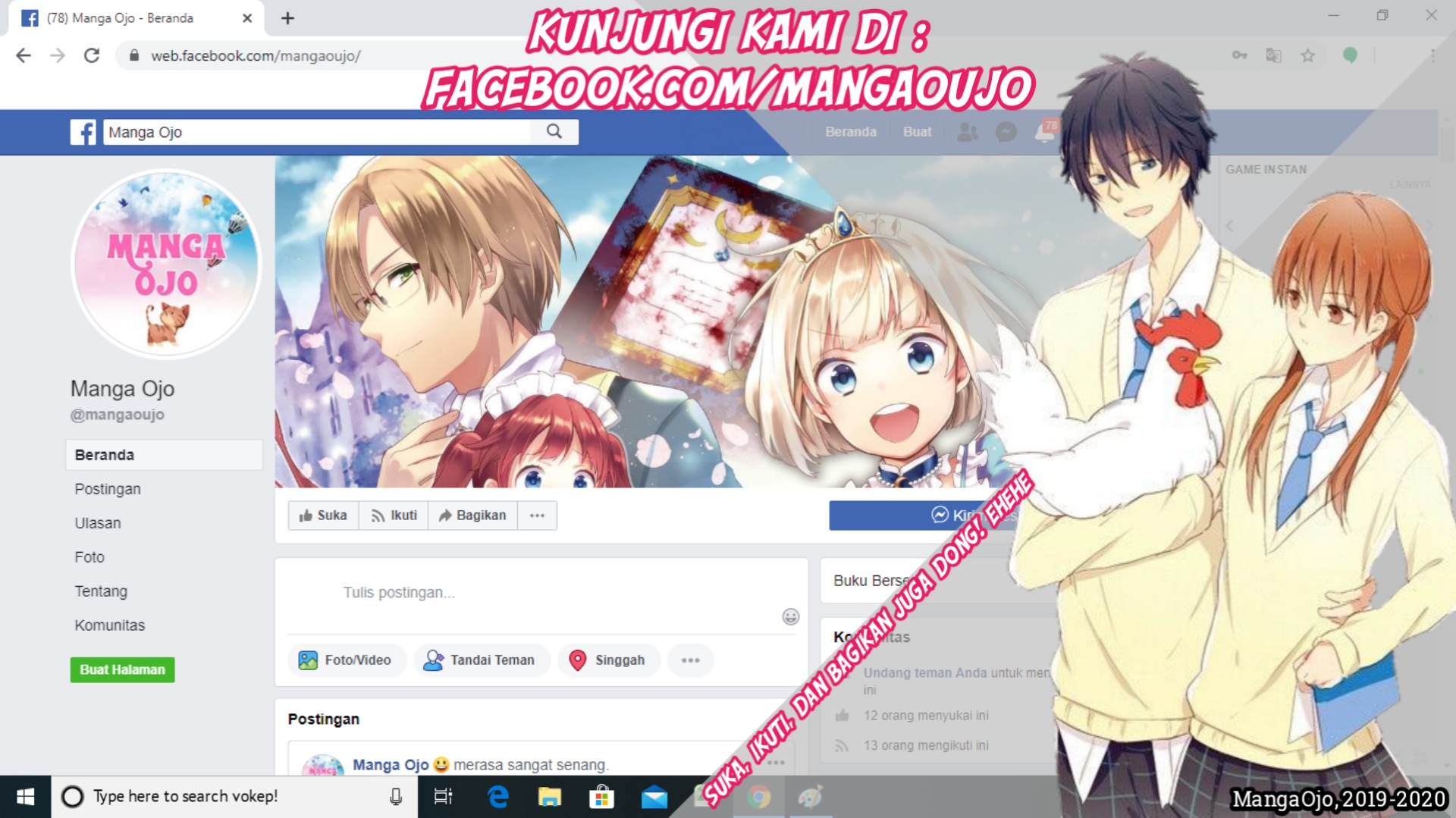Yankee JK Kuzuhana-chan Chapter 02 Gambar 37