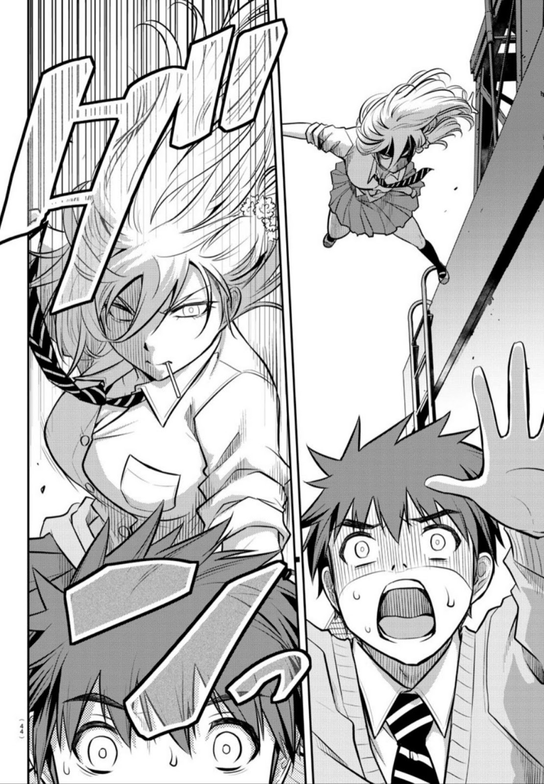 Yankee JK Kuzuhana-chan Chapter 01 Gambar 27