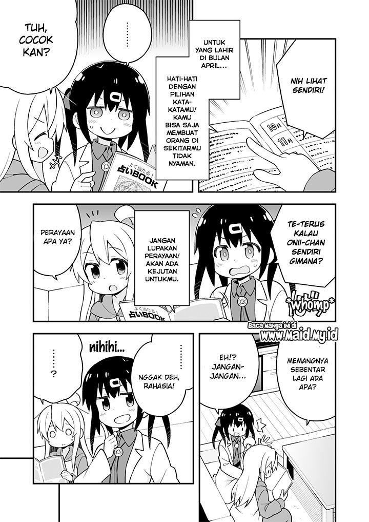 Onii-chan wa Oshimai Chapter 35 Gambar 9