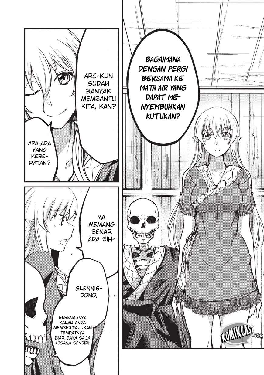 Gaikotsu Kishi-sama, Tadaima Isekai e Odekake-chuu Chapter 21 Gambar 18