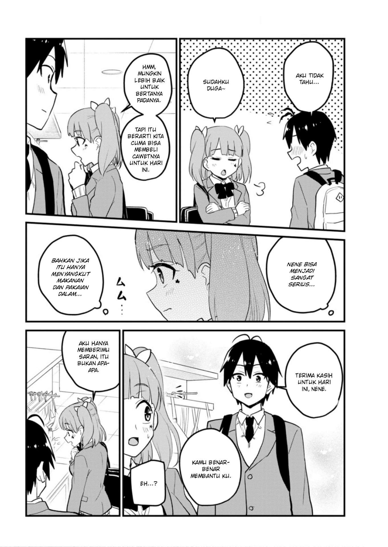 Hajimete no Gal Chapter 89 Gambar 9