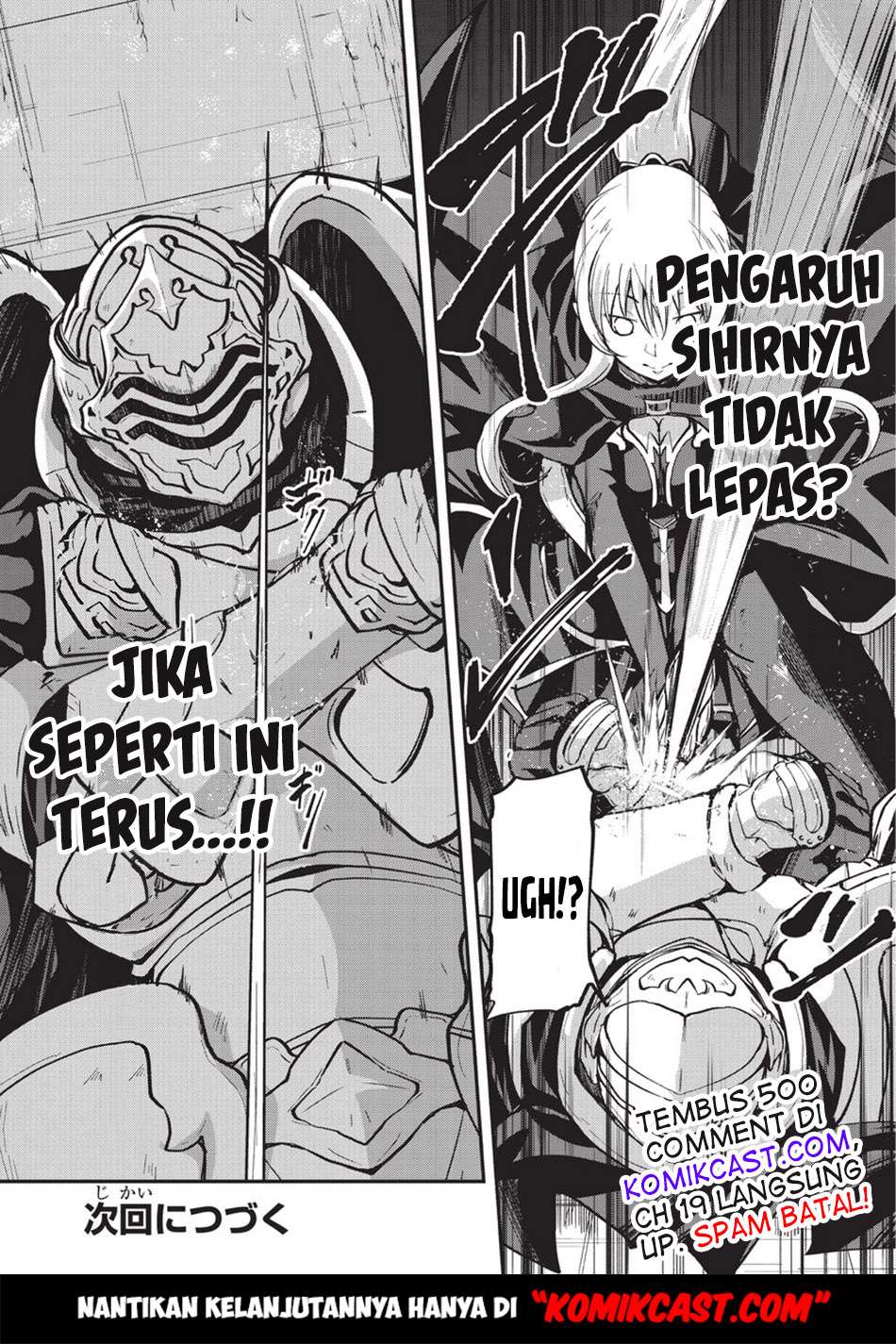 Gaikotsu Kishi-sama, Tadaima Isekai e Odekake-chuu Chapter 18 Gambar 31