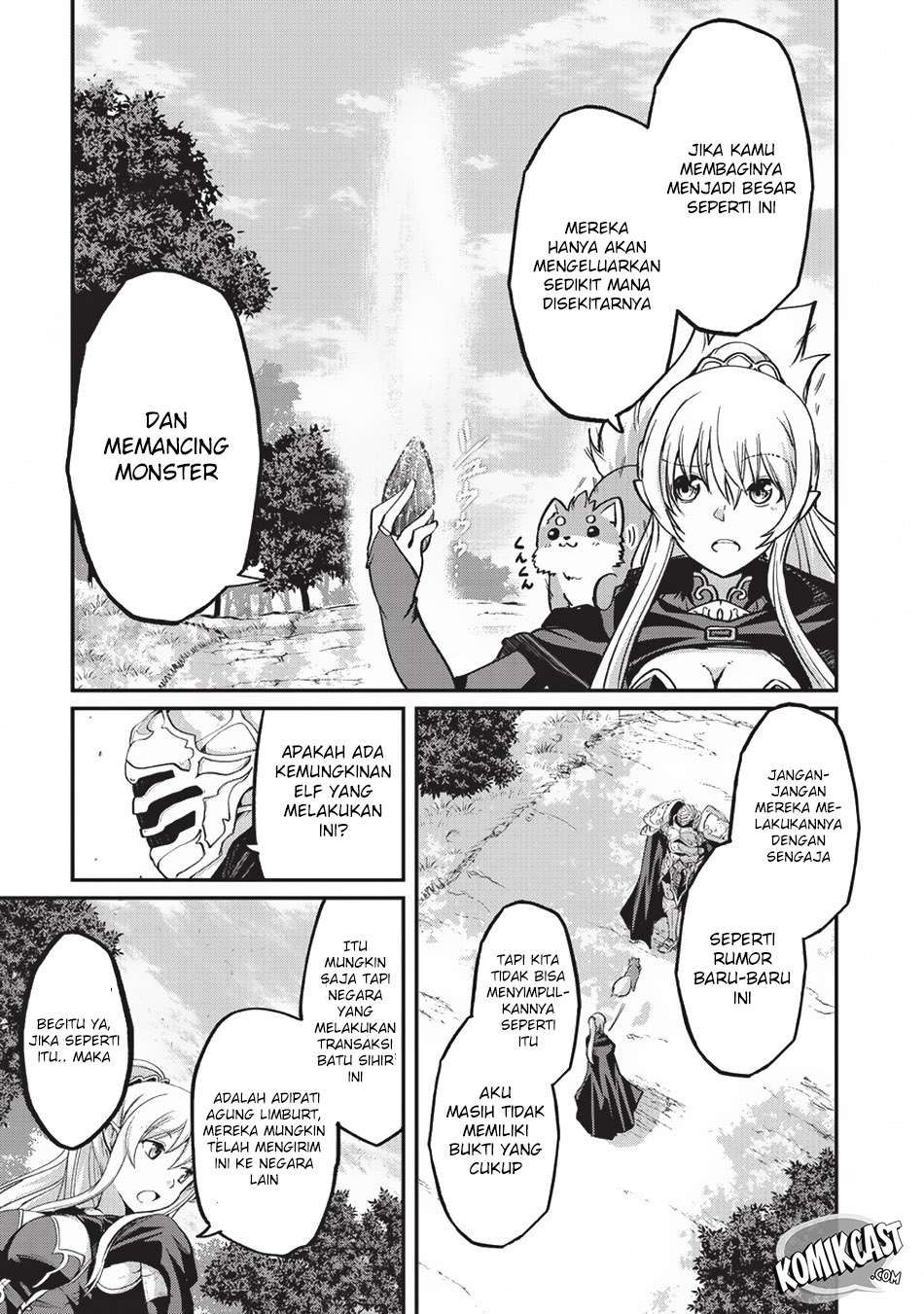 Gaikotsu Kishi-sama, Tadaima Isekai e Odekake-chuu Chapter 17 Gambar 17