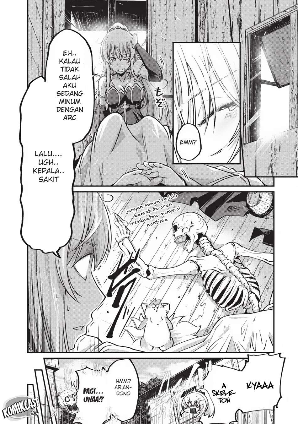Gaikotsu Kishi-sama, Tadaima Isekai e Odekake-chuu Chapter 15 Gambar 27