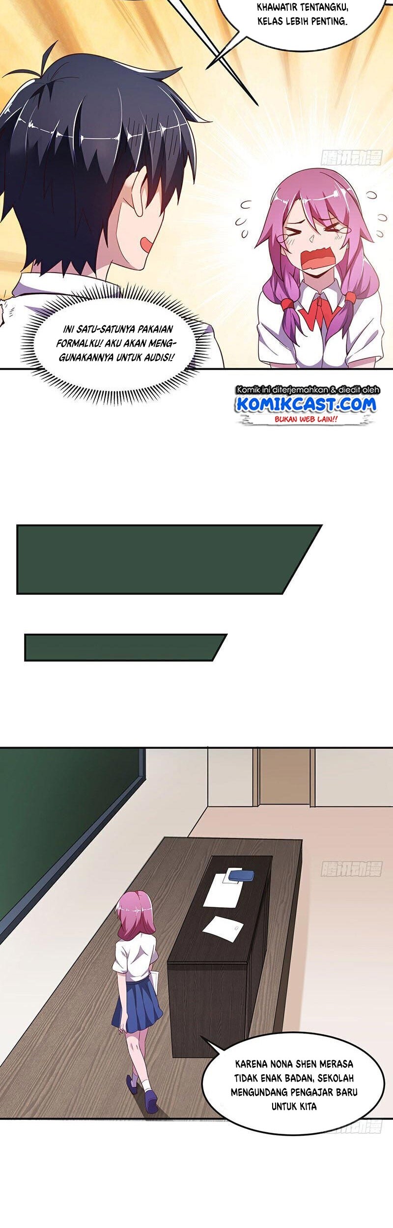 Carrying The Goddess Along Chapter 11 Gambar 16