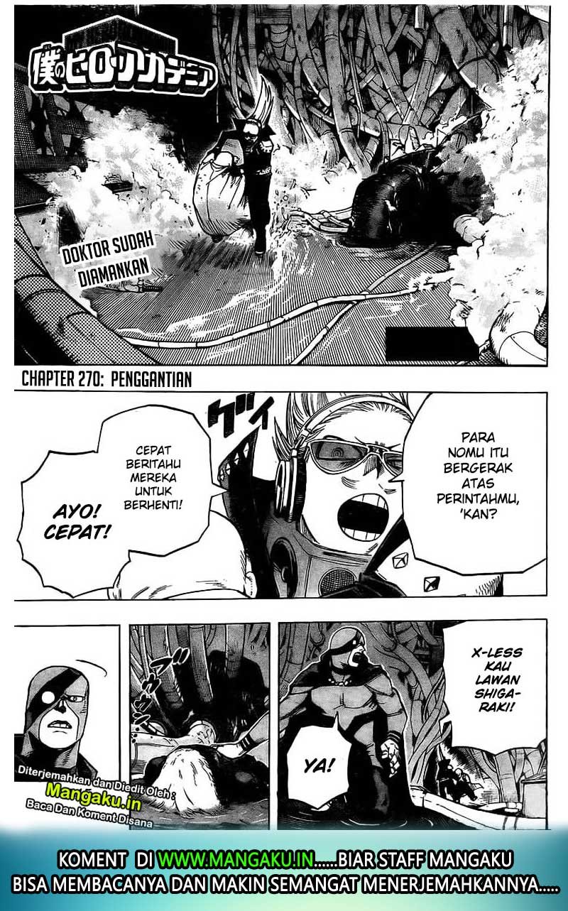 Baca Boku no Hero Academia Chapter 270 Gambar 2