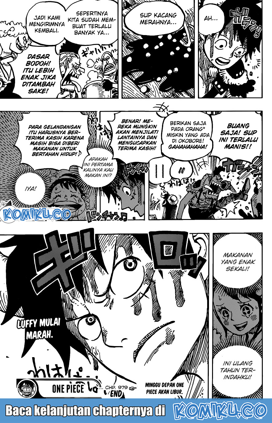 One Piece Chapter 979 Gambar 17