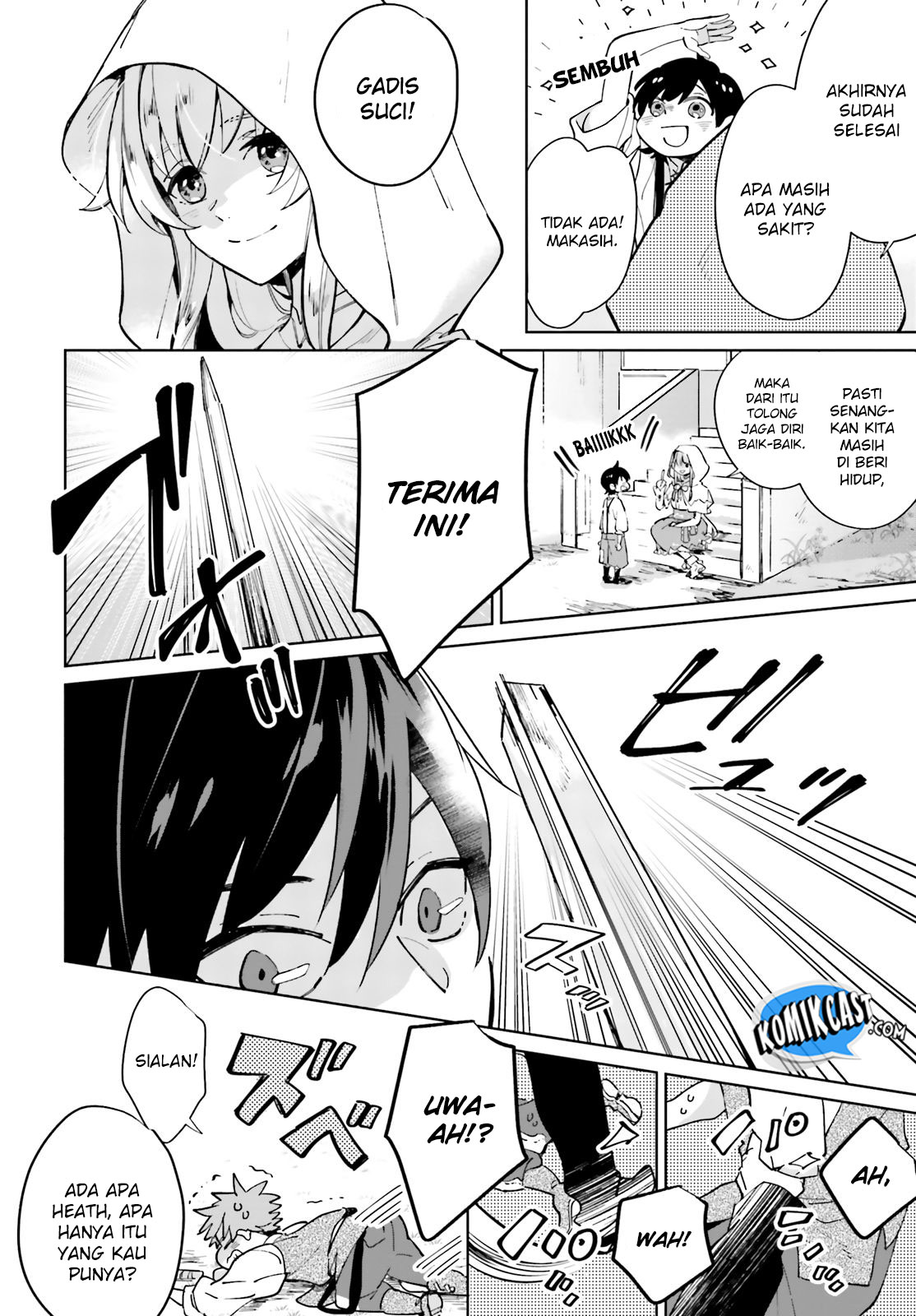 Seijo-sama wo Amayakashitai! Tadashi Yuusha, Omae wa Dame da Chapter 01 Gambar 9