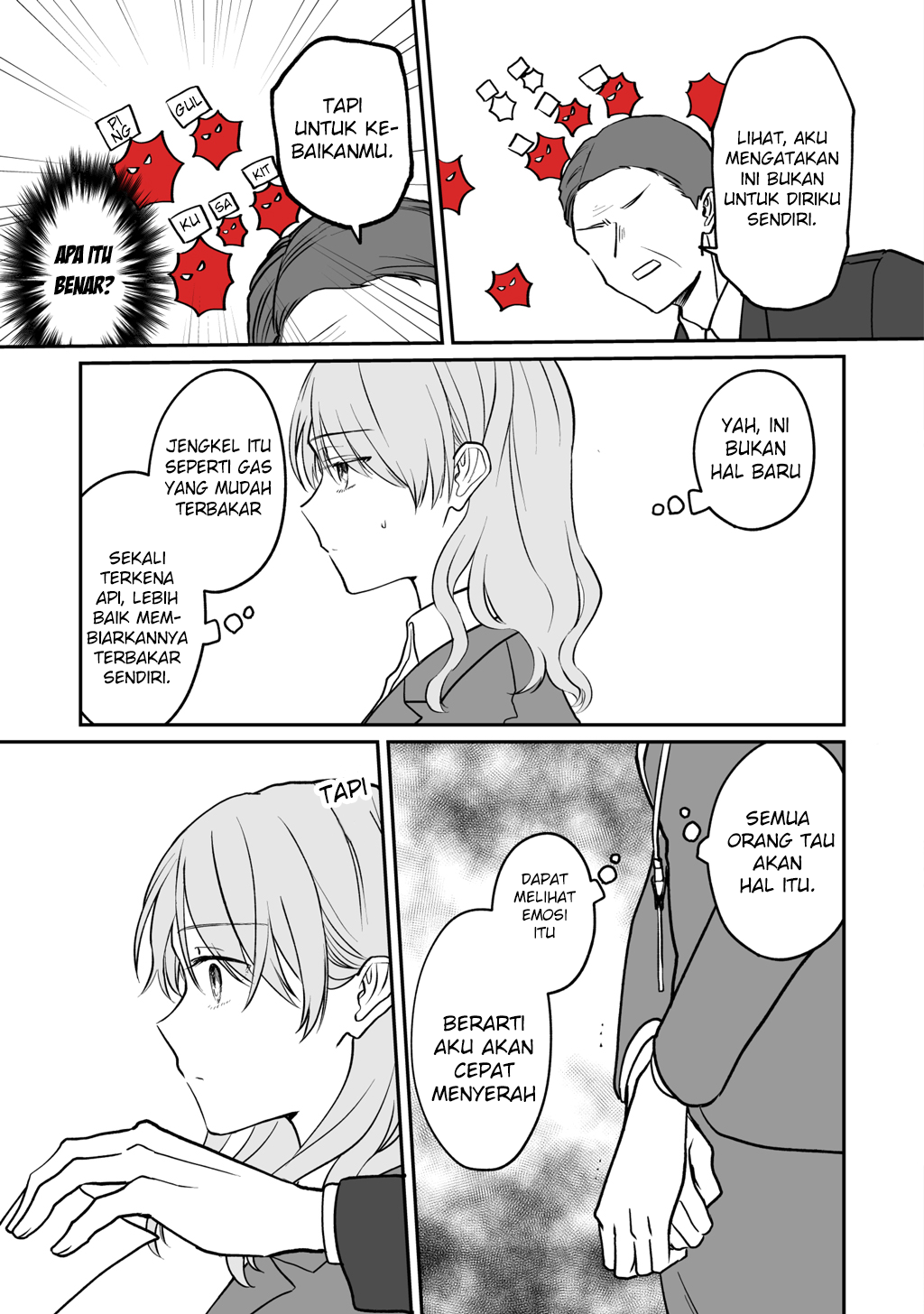 Kuki ga “yomeru” shunnyushain to buaiso na sempai no hanashi Chapter 03 Gambar 3