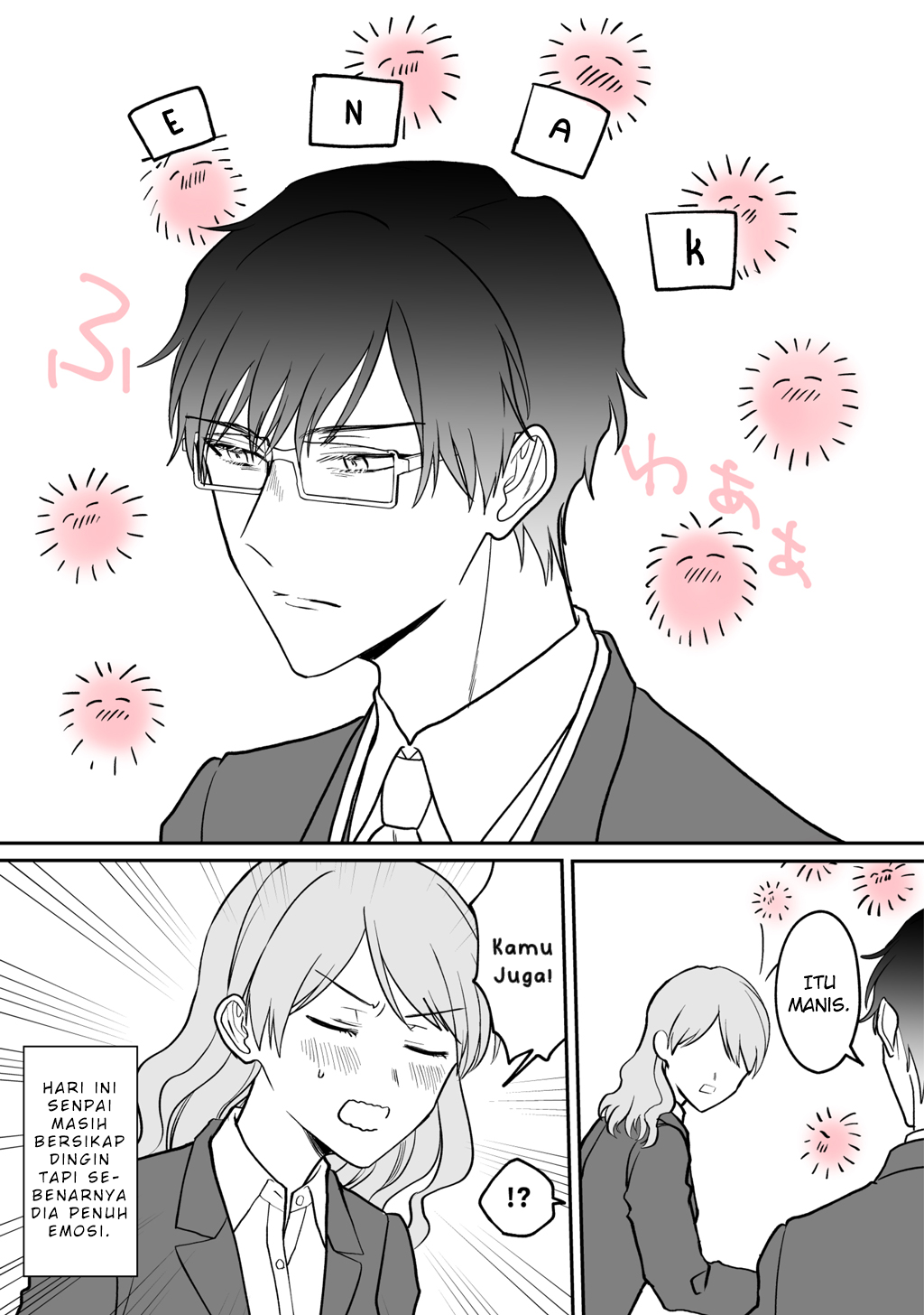 Kuki ga “yomeru” shunnyushain to buaiso na sempai no hanashi Chapter 02 Gambar 4