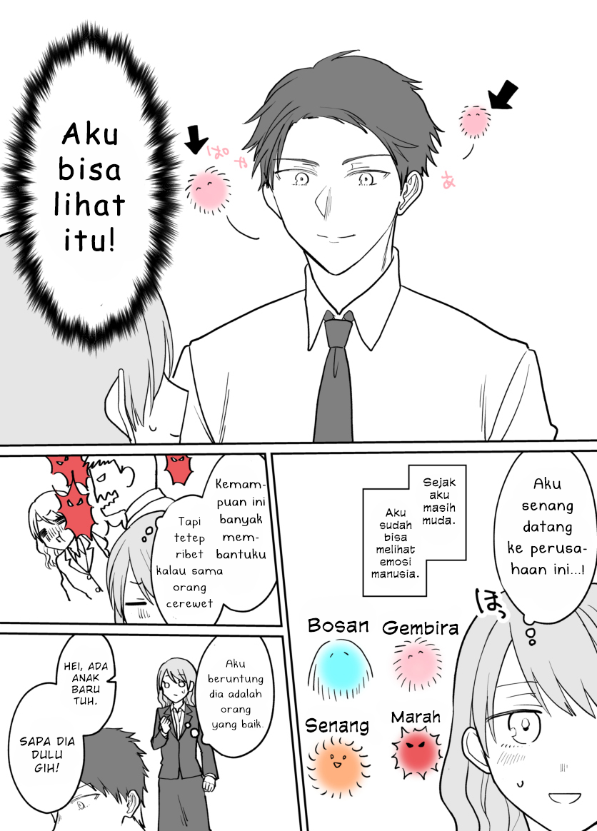 Kuki ga “yomeru” shunnyushain to buaiso na sempai no hanashi Chapter 01 Gambar 3