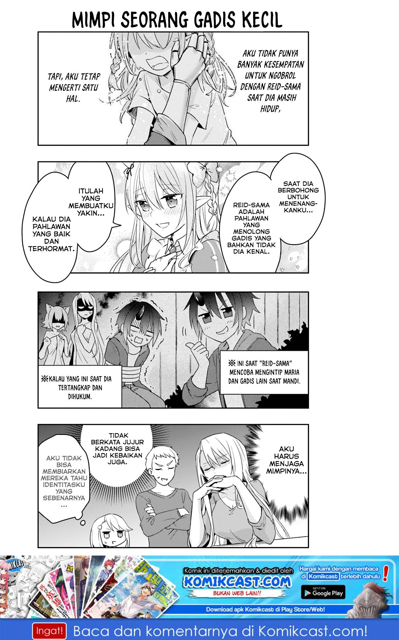 Baca Manga Eiyuu no Musume Toshite Umarekawatta Eiyuu wa Futatabi Eiyuu o Mezasu Chapter 06.2 Gambar 2