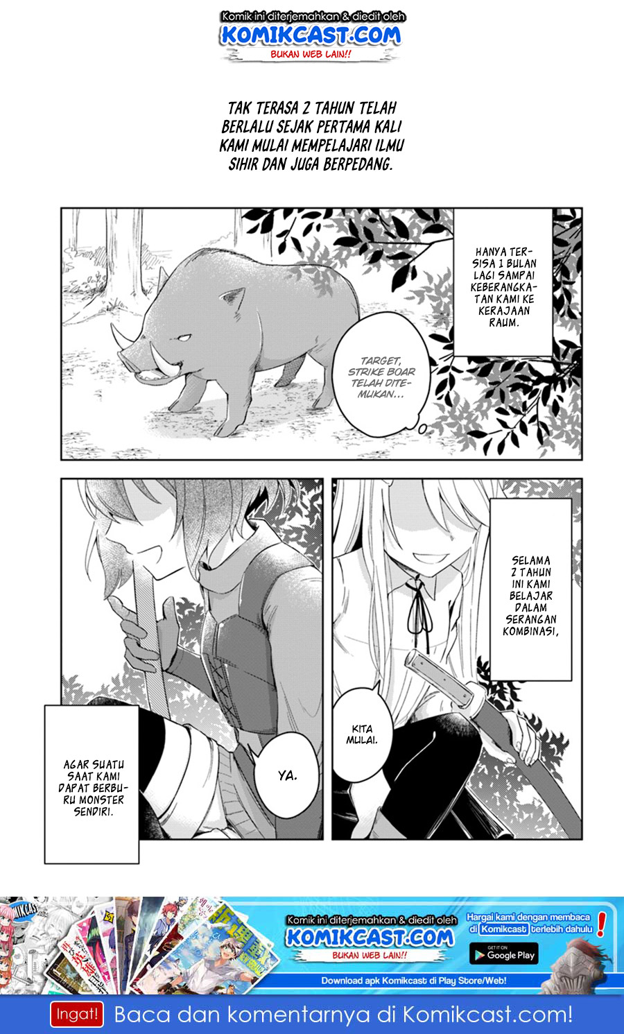 Baca Manga Eiyuu no Musume Toshite Umarekawatta Eiyuu wa Futatabi Eiyuu o Mezasu Chapter 06.1 Gambar 2