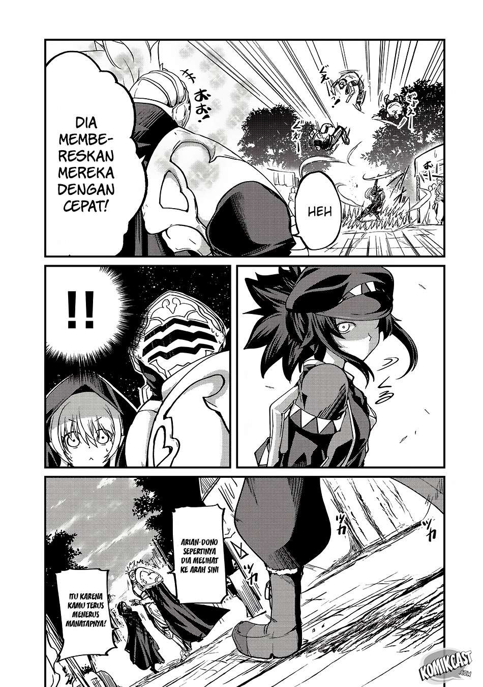 Gaikotsu Kishi-sama, Tadaima Isekai e Odekake-chuu Chapter 12 Gambar 28