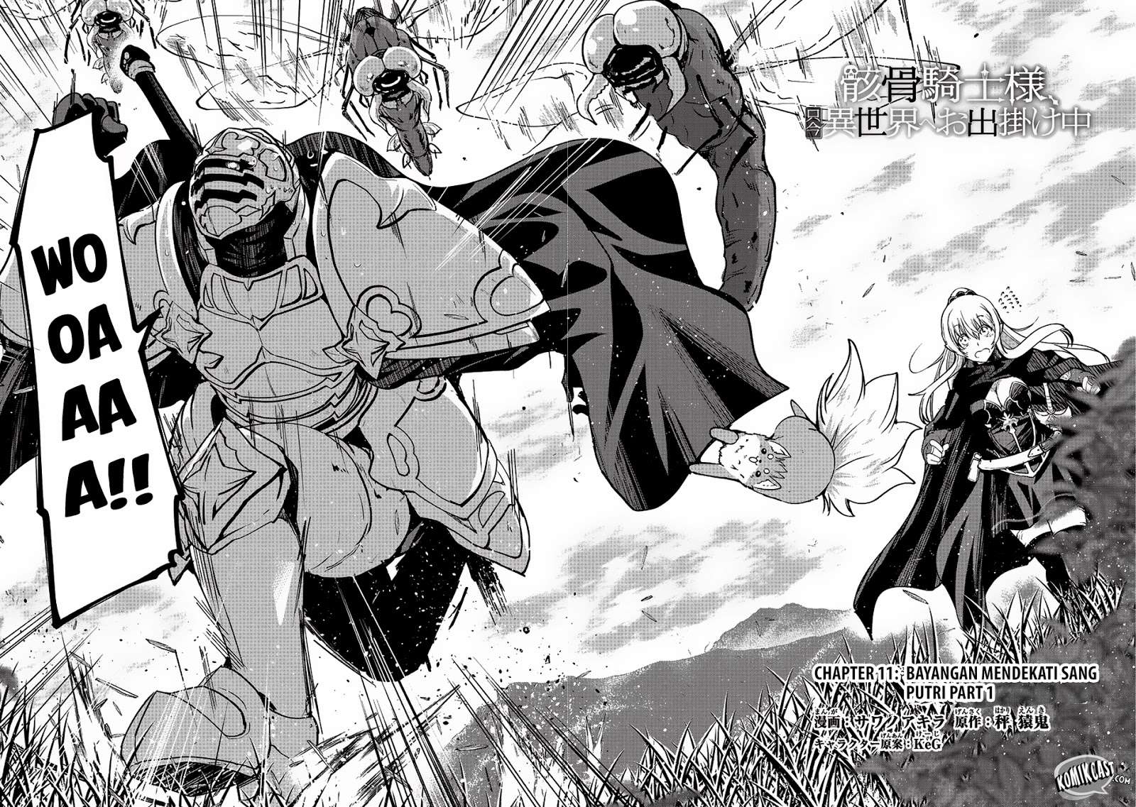 Gaikotsu Kishi-sama, Tadaima Isekai e Odekake-chuu Chapter 11 Gambar 6