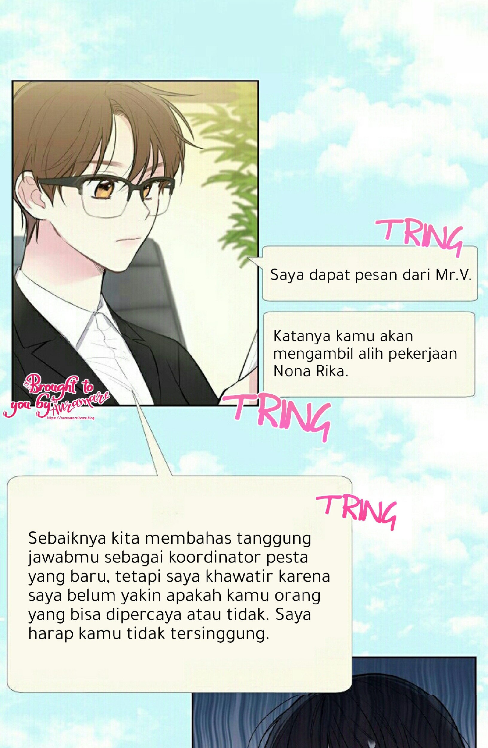 Mystic Messenger Chapter 03 Gambar 33