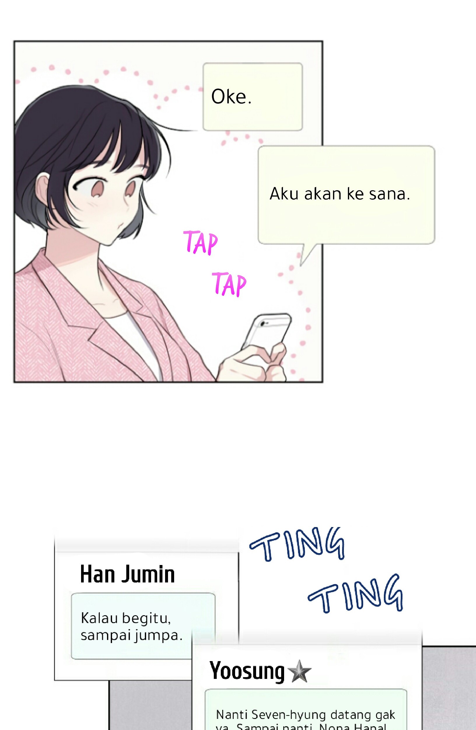 Mystic Messenger Chapter 03 Gambar 45