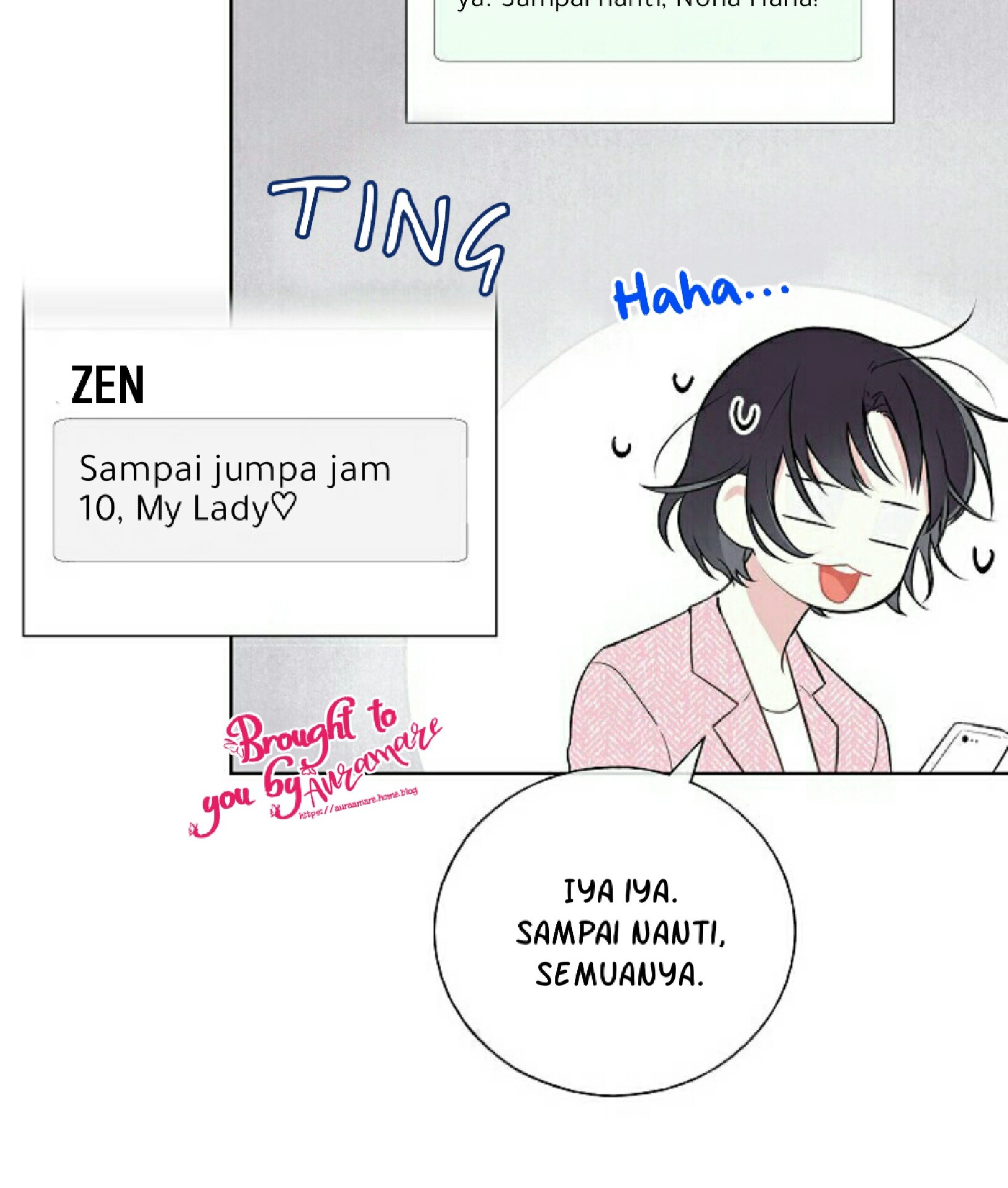 Mystic Messenger Chapter 03 Gambar 46