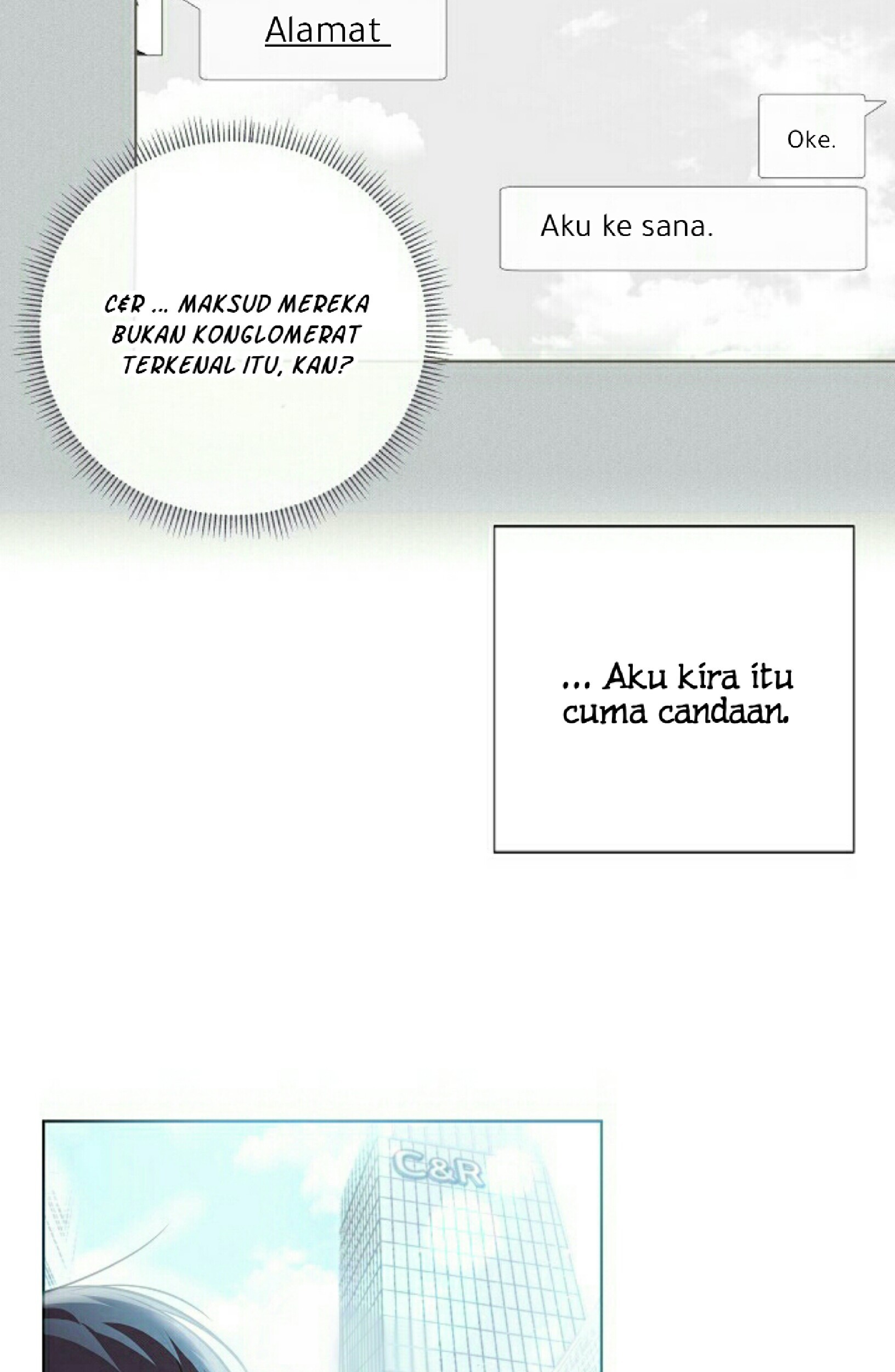 Mystic Messenger Chapter 03 Gambar 51