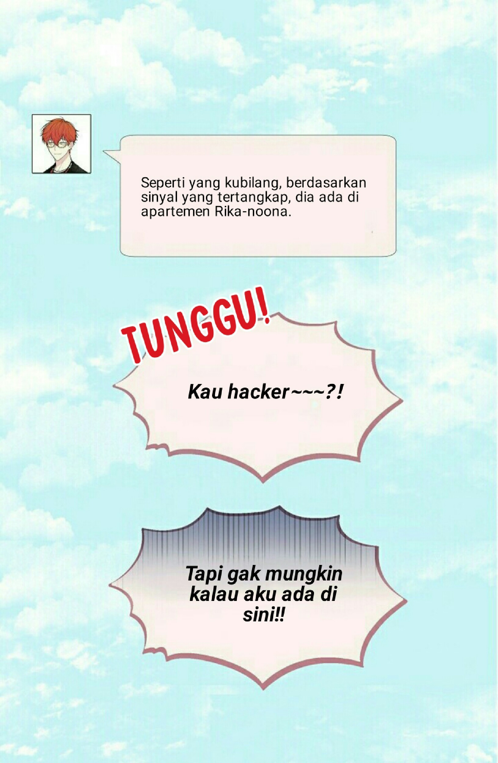 Mystic Messenger Chapter 02 Gambar 38