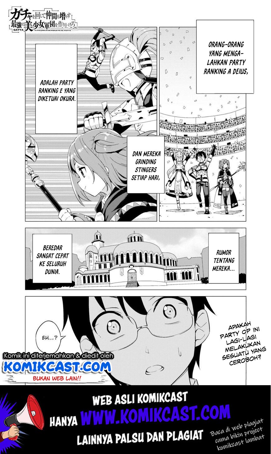Baca Gacha wo Mawashite Nakama wo Fuyasu Saikyou no Bishoujo Gundan wo Tsukuriagero Chapter 14 Gambar 2