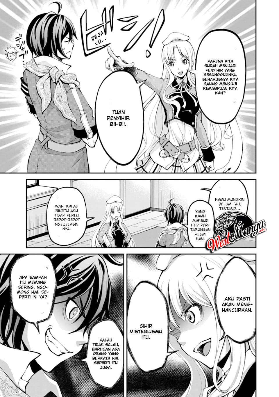 Saisoku Musou No B-kyuu Mahou Tsukai: Ippatsu Utareru Mae Ni Senpatsu Uchikaesu! Chapter 05.1 Gambar 20