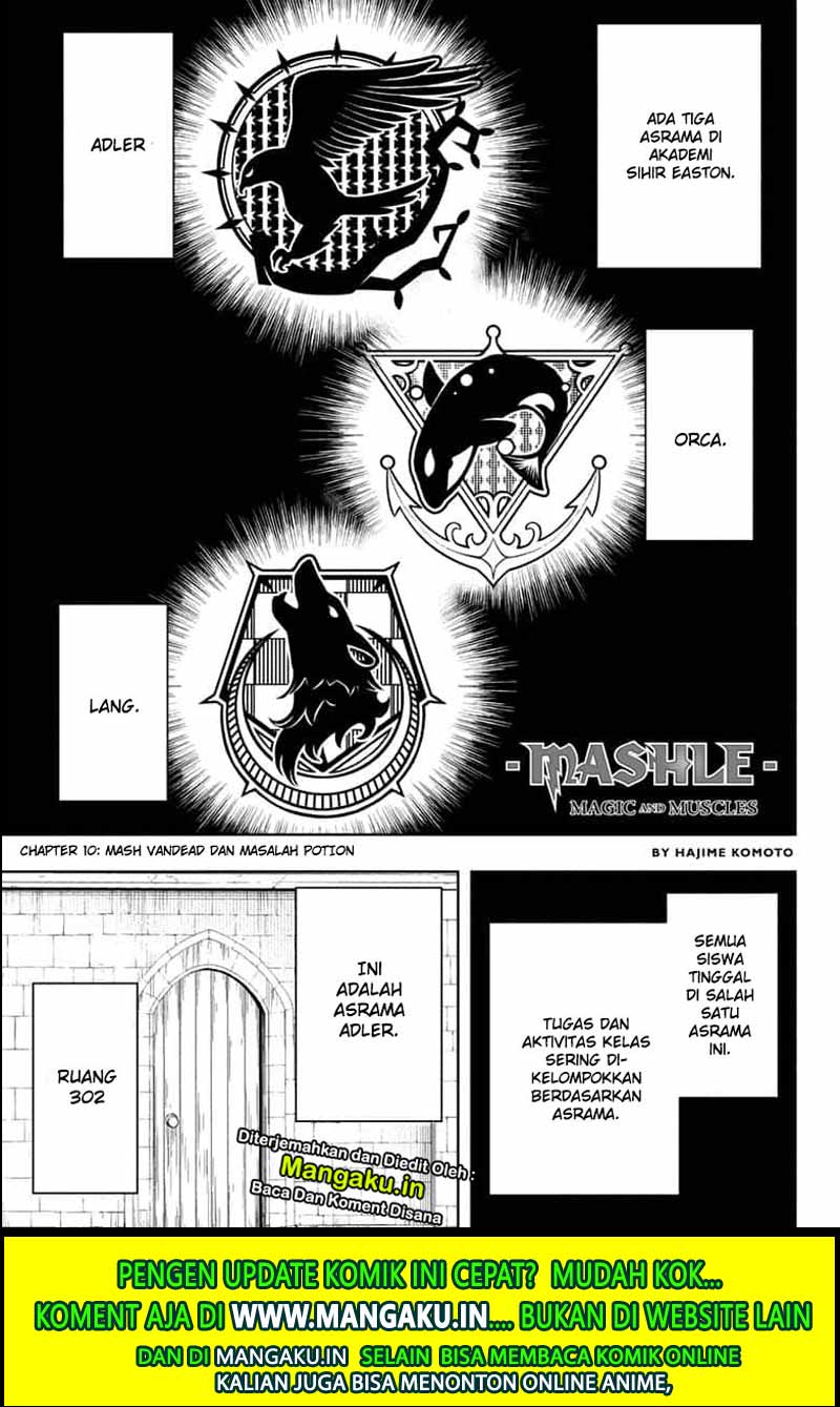 Baca Mashle: Magic and Muscles Chapter 10 Gambar 2
