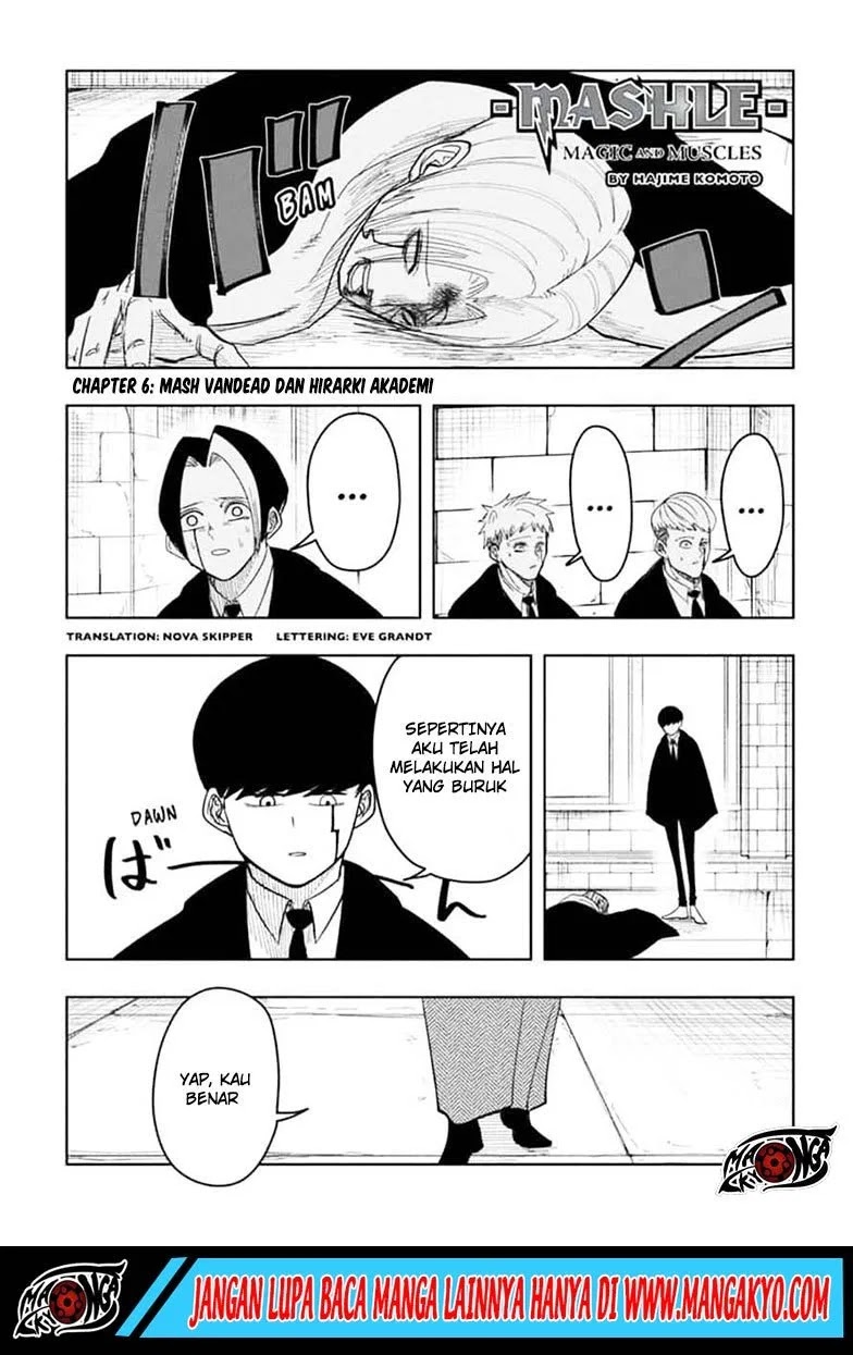 Baca Komik Mashle: Magic and Muscles Chapter 06 Gambar 1