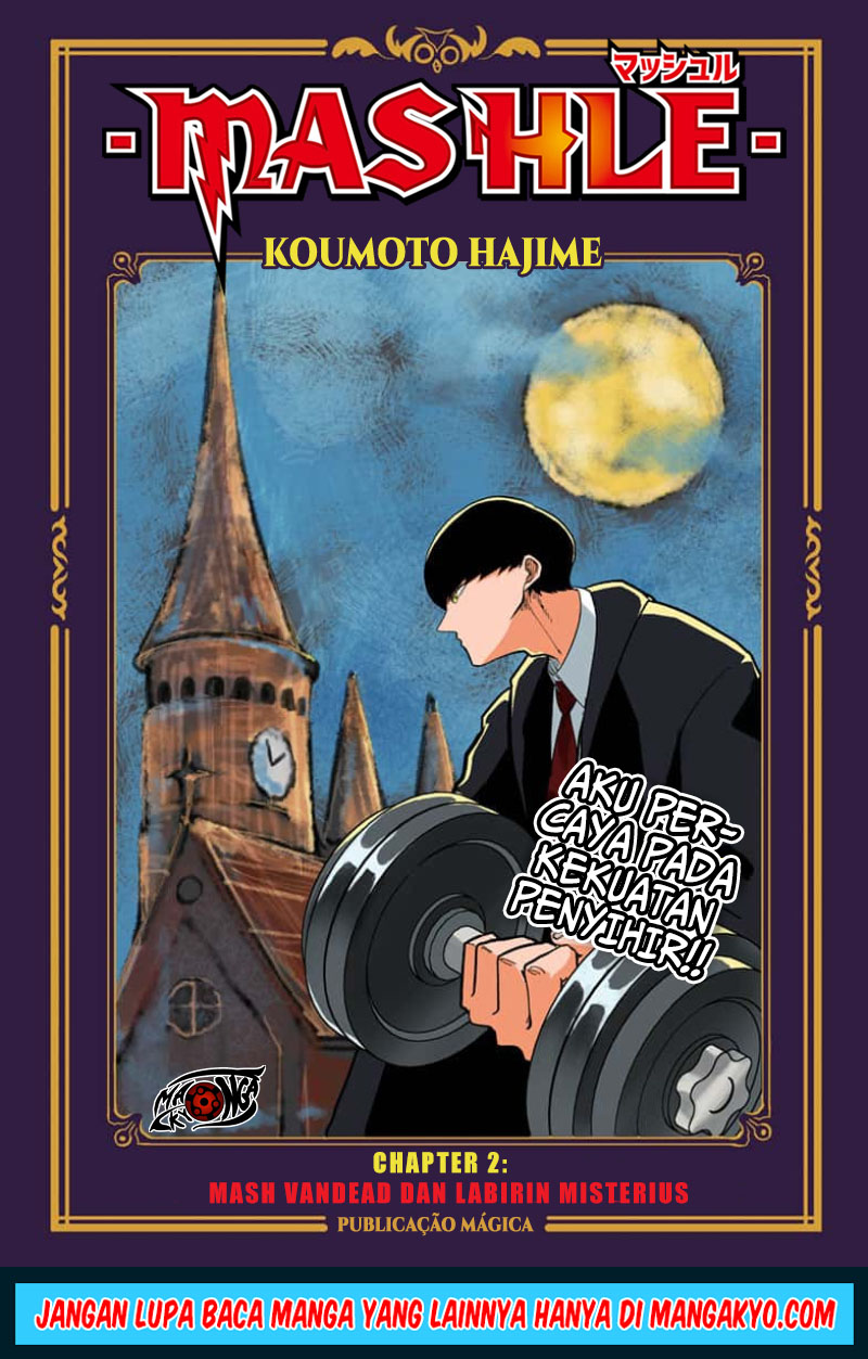 Baca Komik Mashle: Magic and Muscles Chapter 02 Gambar 1