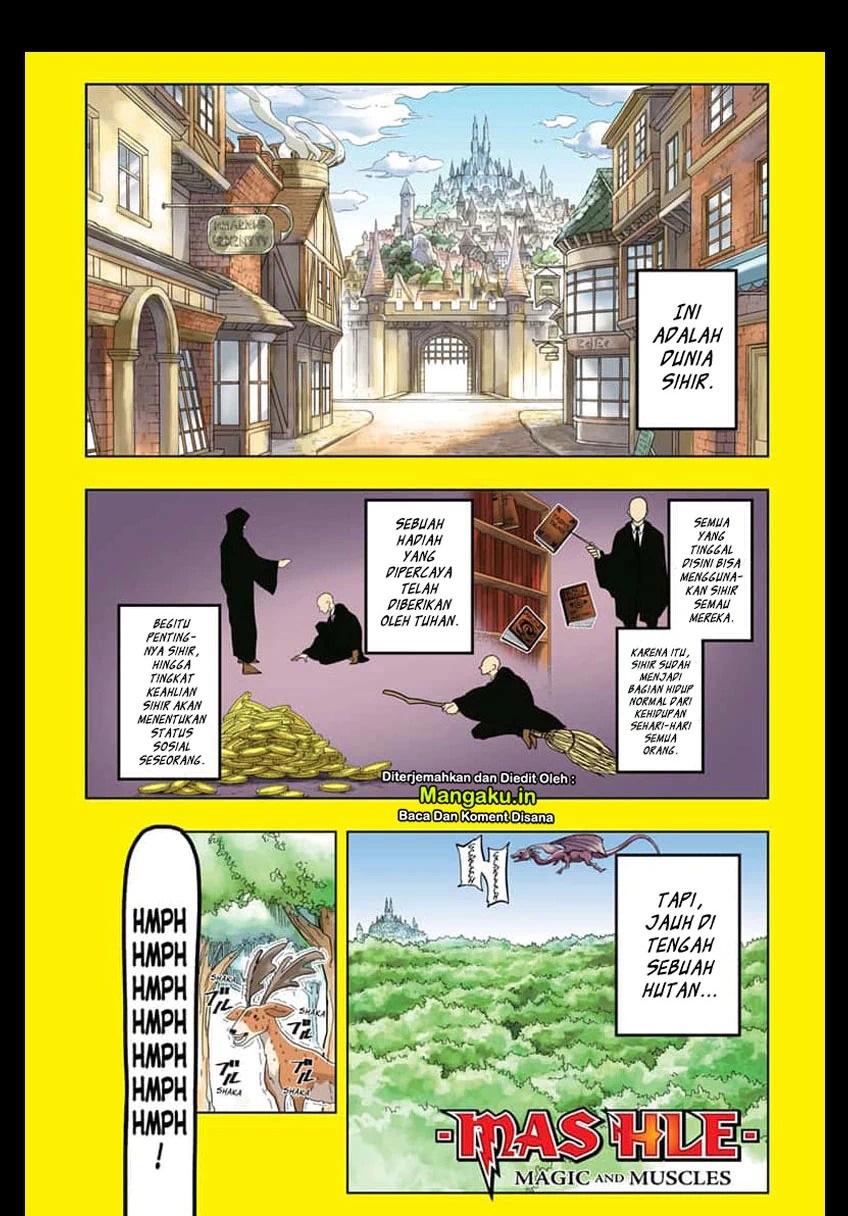 Baca  Mashle: Magic and Muscles Chapter 01 Gambar 2