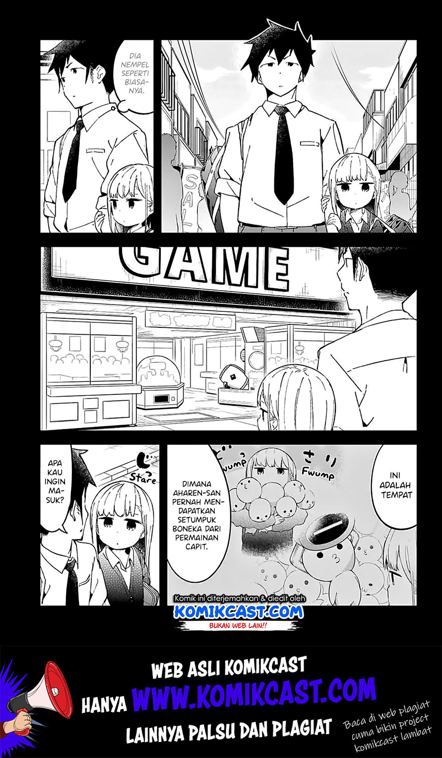 Aharen-san wa Hakarenai Chapter 25.5 Gambar 7