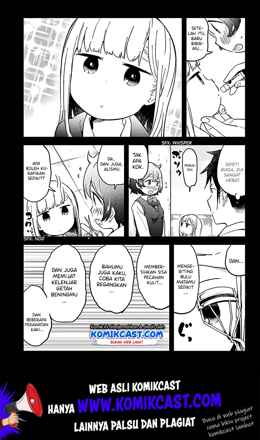 Aharen-san wa Hakarenai Chapter 25 Gambar 12
