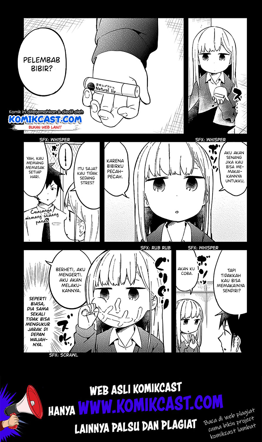 Aharen-san wa Hakarenai Chapter 25 Gambar 8