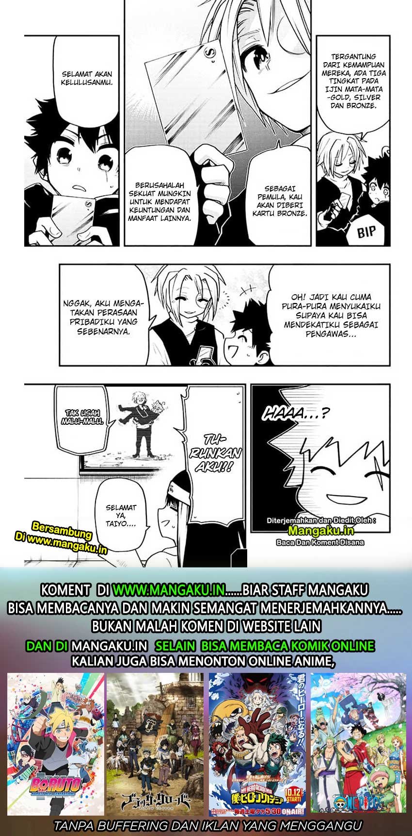Mission: Yozakura Family Chapter 34 Gambar 20