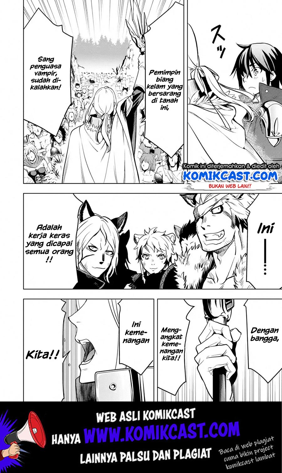 Koko wa Ore ni Makasete Saki ni Ike to Itte kara 10 Nen ga Tattara Densetsu ni Natteita Chapter 10.4 Gambar 11