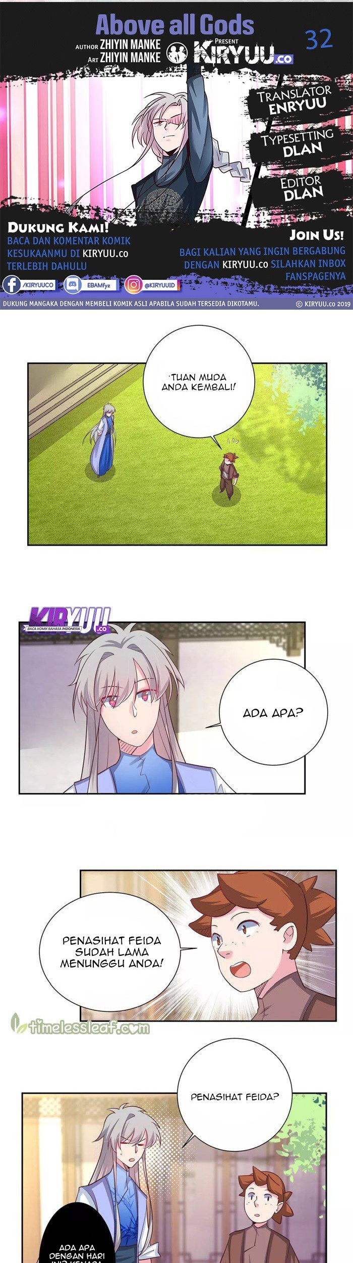 Baca Komik Above All Gods Chapter 32 Gambar 1