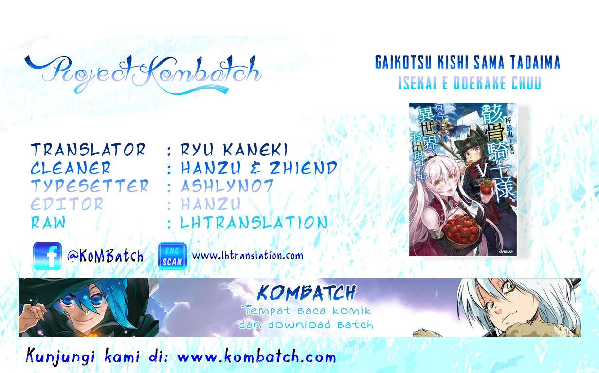 Baca Komik Gaikotsu Kishi-sama, Tadaima Isekai e Odekake-chuu Chapter 6 Gambar 1