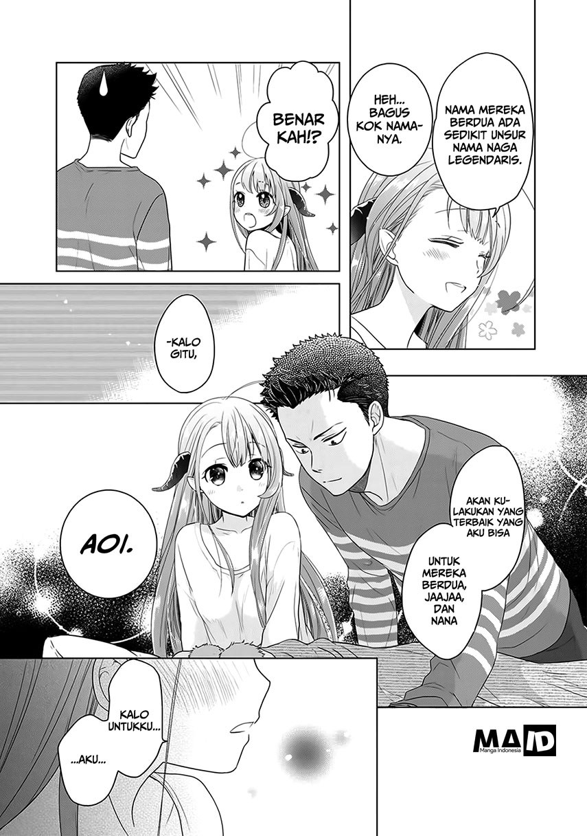 Kitaku Tochuu de Yome to Musume ga Dekita n dakedo, Dragon datta Chapter 03 Gambar 31