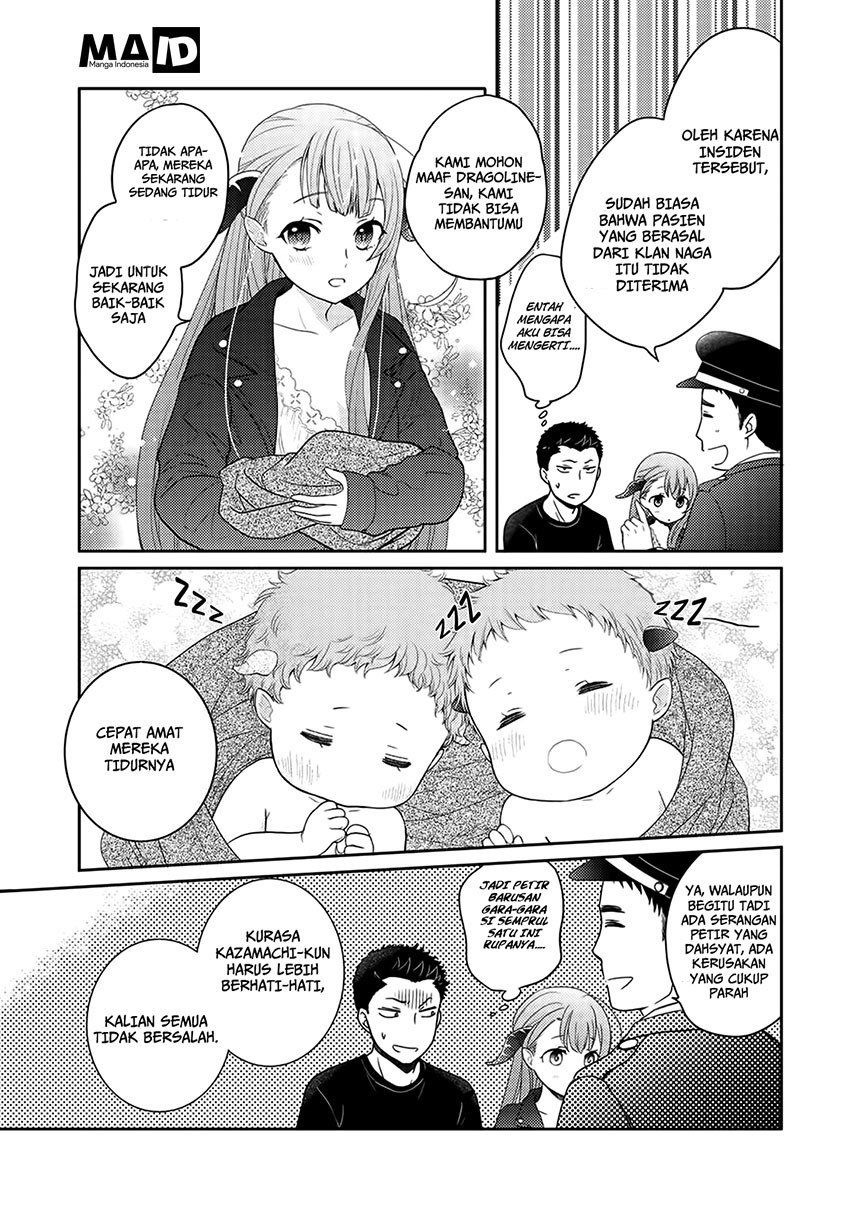 Kitaku Tochuu de Yome to Musume ga Dekita n dakedo, Dragon datta Chapter 02 Gambar 9