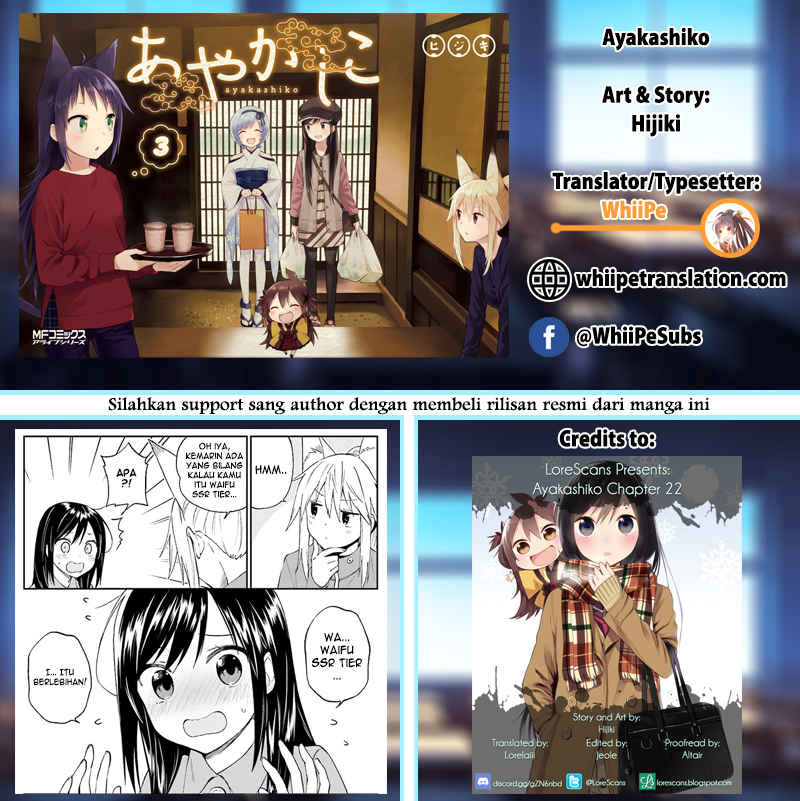 Ayakashiko Chapter 22 24