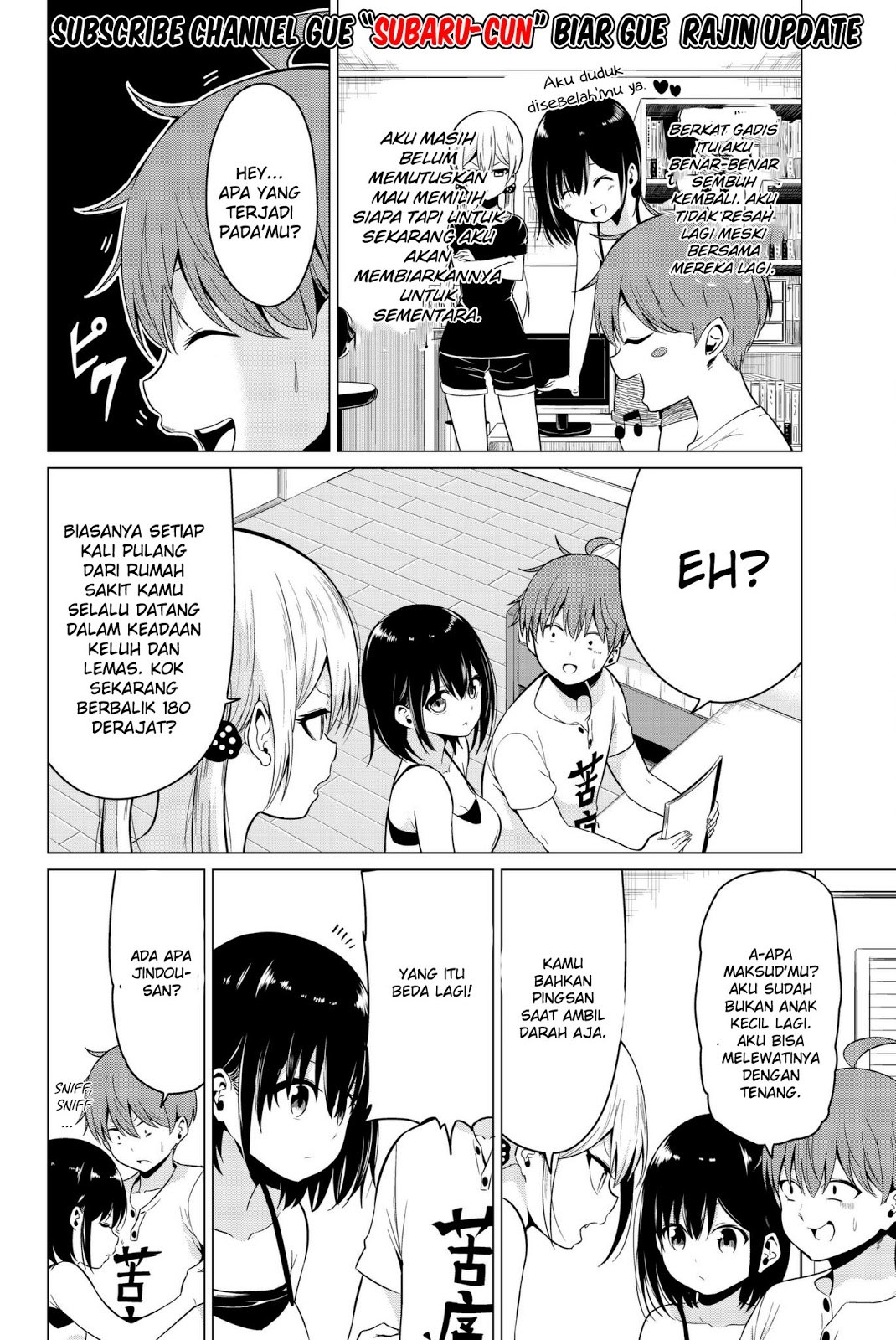 Sekai ka Kanojo ka Erabenai Chapter 18.5 Gambar 18